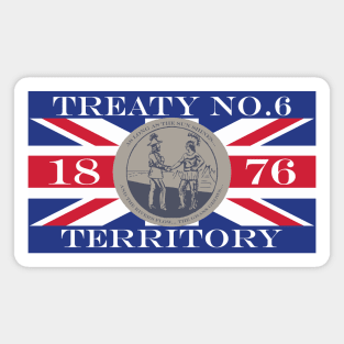 Treaty Six First Nations Flag Magnet